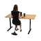 Uncaged Ergonomics WobbleStoolStandingDeskStoolTallAdjustableHeightBalanceStool, WST-b WST-B - alternate 6